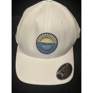 Travis Mathew White Touching Down OS Hat NWT